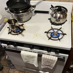 Free Stove 30 Inches  In Good Working Condition. It’s On The Second Floor