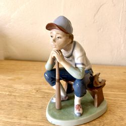 Lladro Nino Baseball Player RARE!! Item#B06092