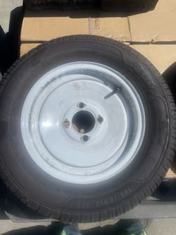 Golf cart wheels set of 2 165/70/R12 77T