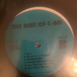 The Best Of C-Bo 12” Vinyl Rap Record 