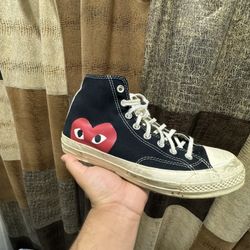 Comme des Garçons Play x Chuck 70 High 'Black' 2015 3.5 108 9 $120 9.5 $202 —