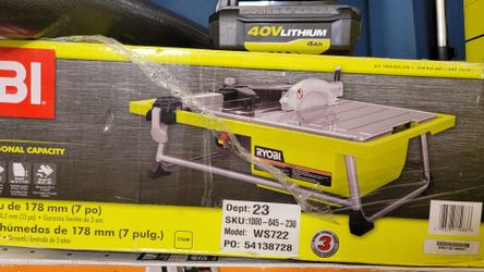 Ryobi Tile Saw