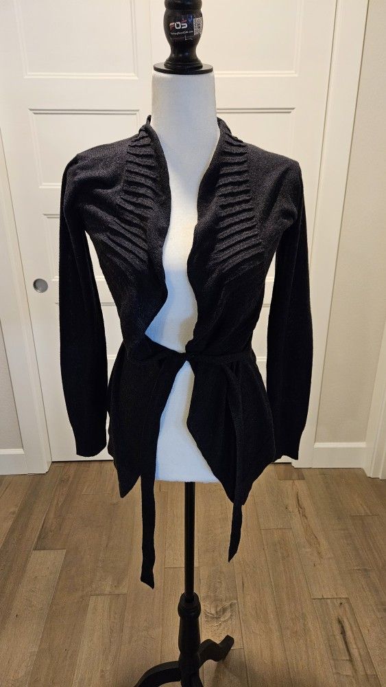 Forever 21 Black Cardigan- Size Small