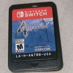 NINTENDO SWITCH RESIDENT EVIL 4