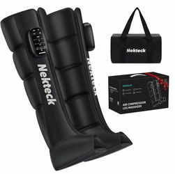 Nekteck Cordless Air Compression Full Leg Boots Massager (2-Pack)