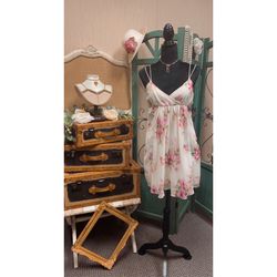 Fun Floral Romantic Babydoll shirt/dress