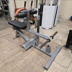 Nautilus xpload seated calf plate loaded tommercial gym equipment exercise fitness