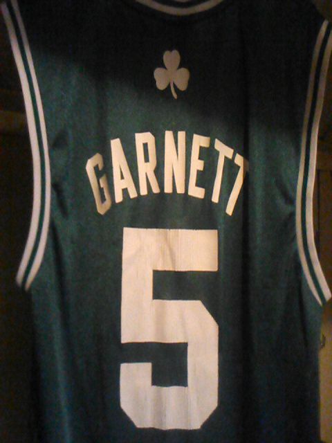 Kevin Garnett Medium Celtics Jersey