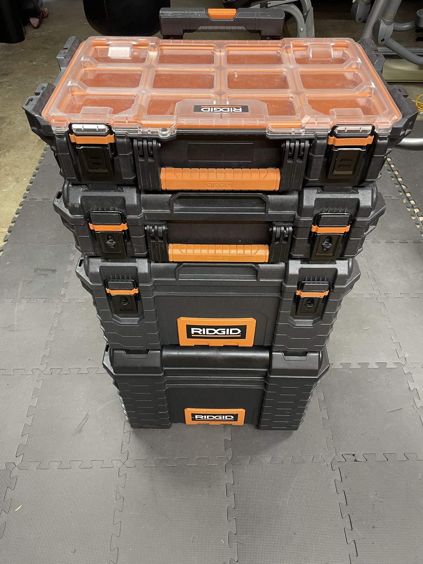 Ridgid Tool Box Combo With Wheels