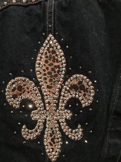 This Is A Beautiful Denim embellished jean jacket