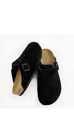 Birkenstock Boston clogs black
