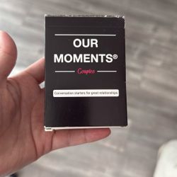 Our Moments Couples Question Cards 