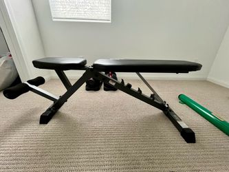 Fitness Gear Adjustable Weight Bench (Flat/Incline/Decline