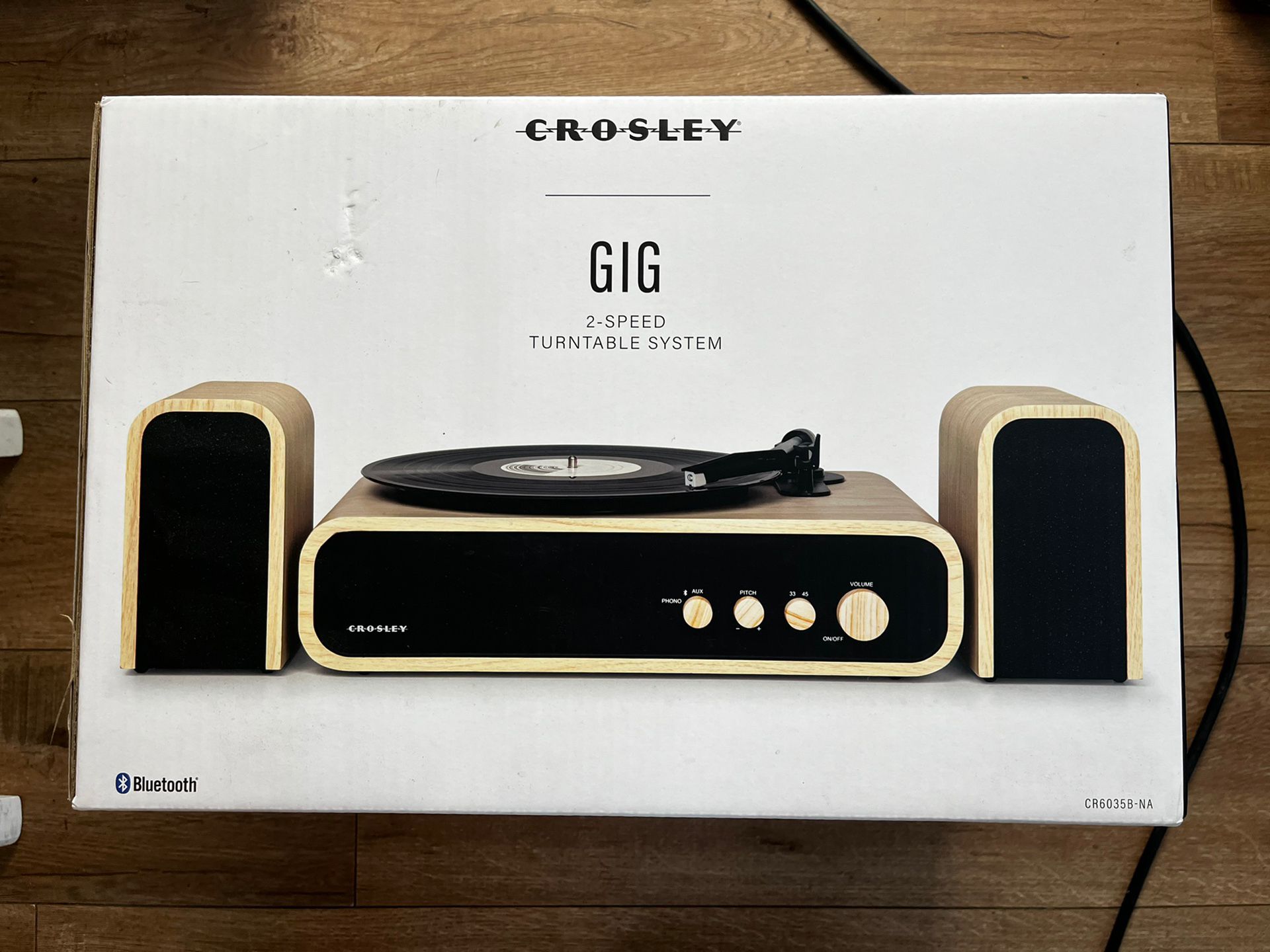 CROSLEY GIG 2 SPEED TURNTABLE