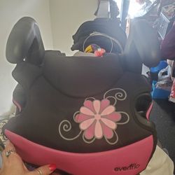 Girls Booster Carseat New