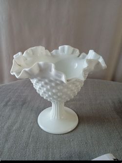 Vintage Fenton Milk Glass