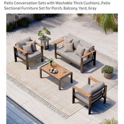 Aluminum Patio Set