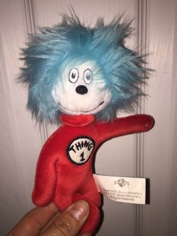 BRAND NEW~"CAT IN THE HAT'S-THING 1" BABY RATTLE