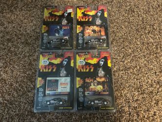 KISS Johnny Lightning (4) Die-Cars - Simmon NIB