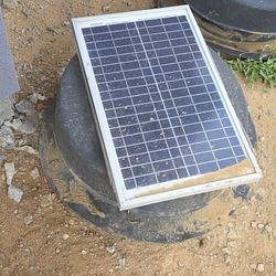solar attic fan