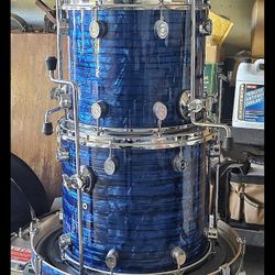 Pacific Drum Set  CX Series  Maple Shells - Blue Onyx Color