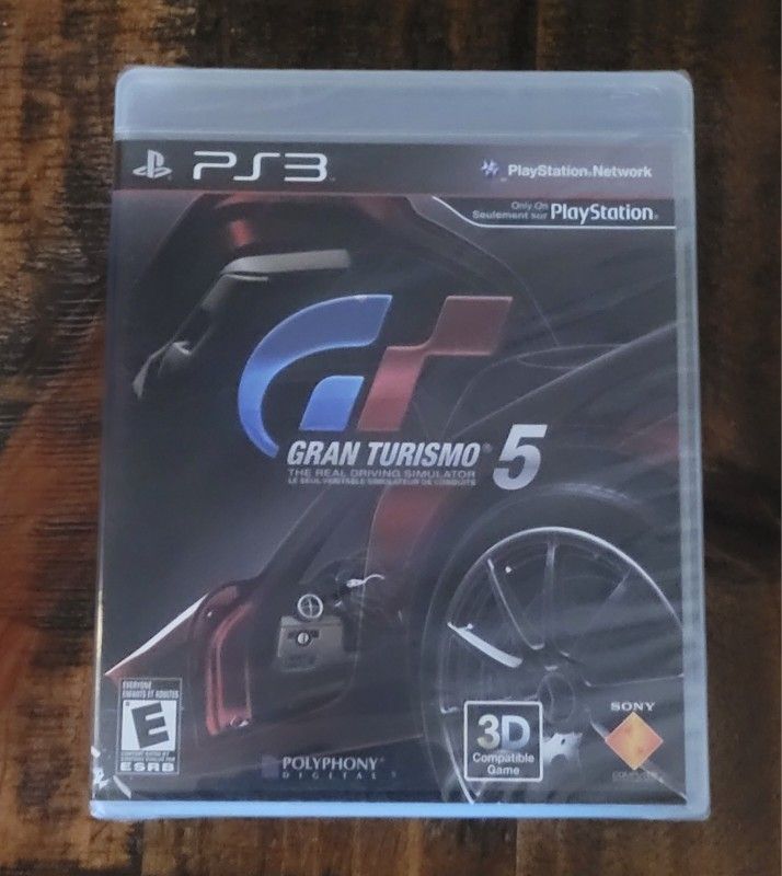 Grand Turismo 5 For PS3 (Sealed)