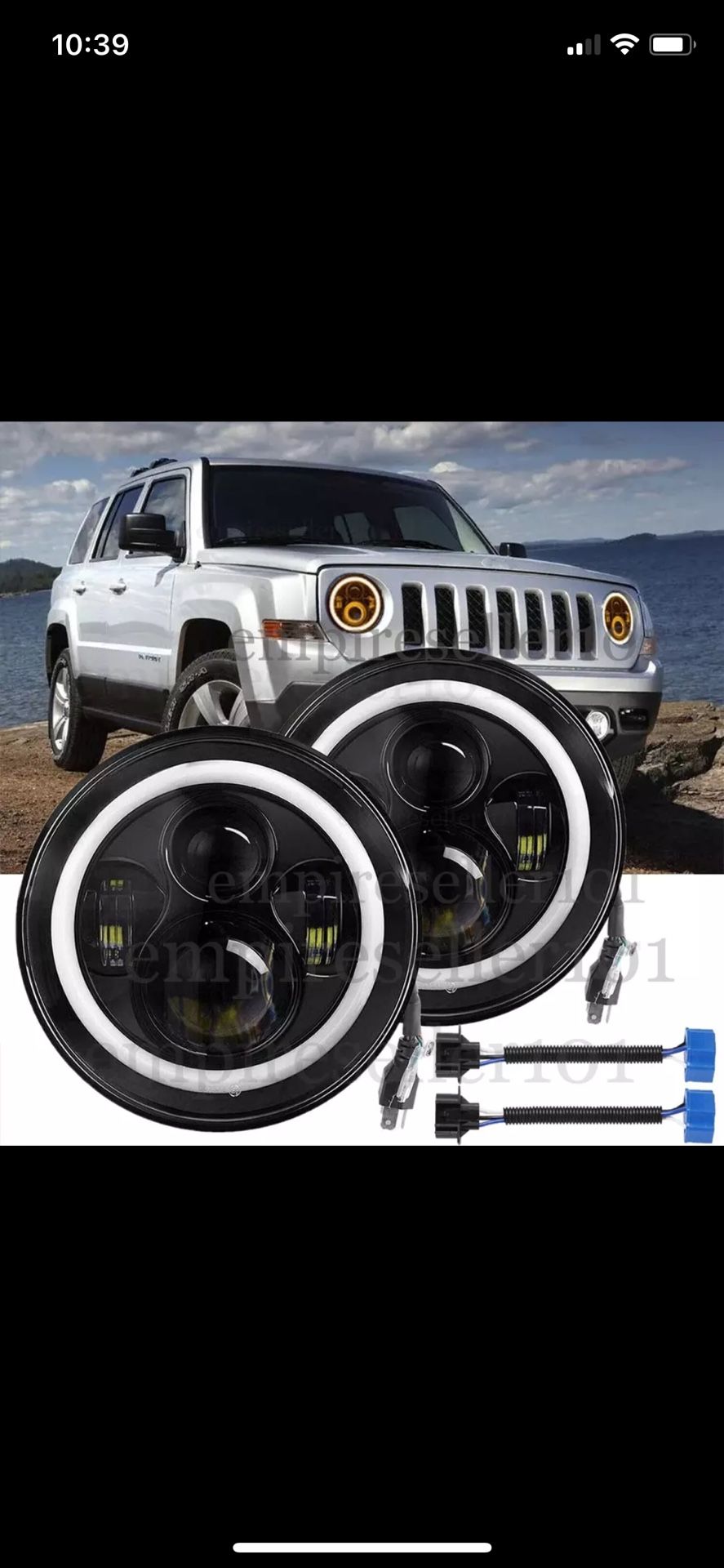 7” Inch Round Led Headlights