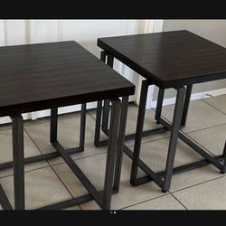 Two End Tables 