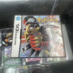Pokémon Platinum Ds Authentic $170 Gamehogs 11am-7pm