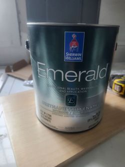 Sherwin Williams Paint - Emerald Line - 1 Gallon - Shaker White