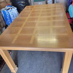 Oak Dining Room Set