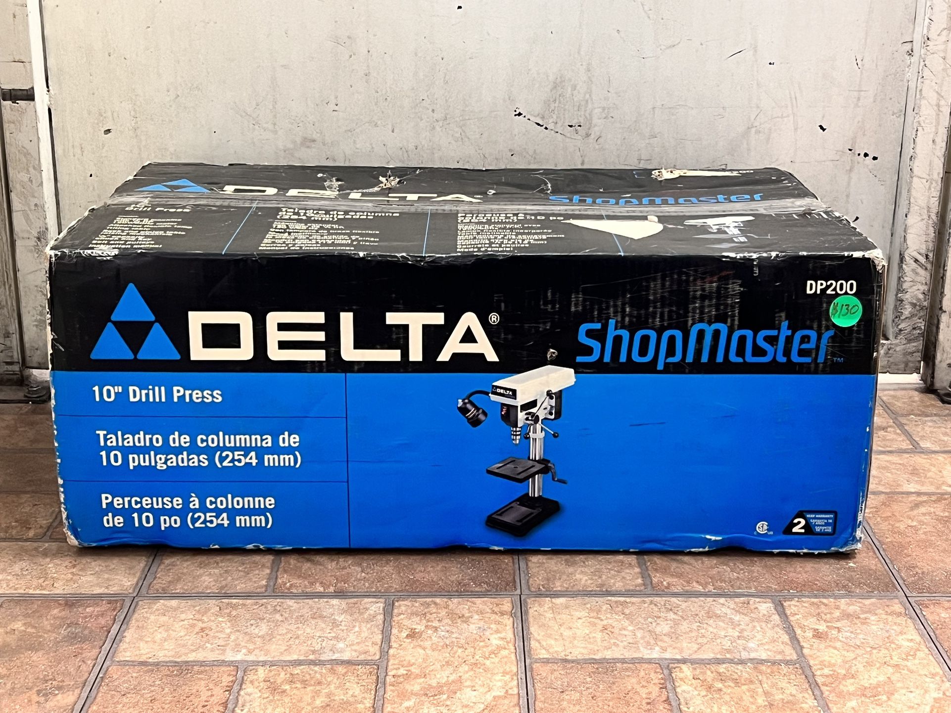 New DELTA DP200 Shop Master 10-inch Drill Press $120 OBO