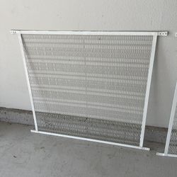 Pet Steel Screen Door Grille / Sliding Screen Guard 