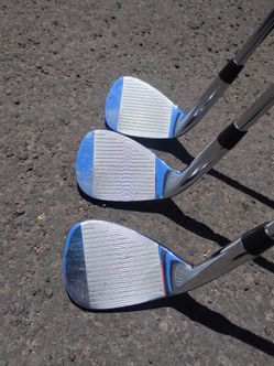 Golf Clubs! Wedge Set Tommy Armour R-91 Forged! +1.5 Over Standard Length! Taller Golf Over Standard Men's Length, er! $70 For Set Of 3!