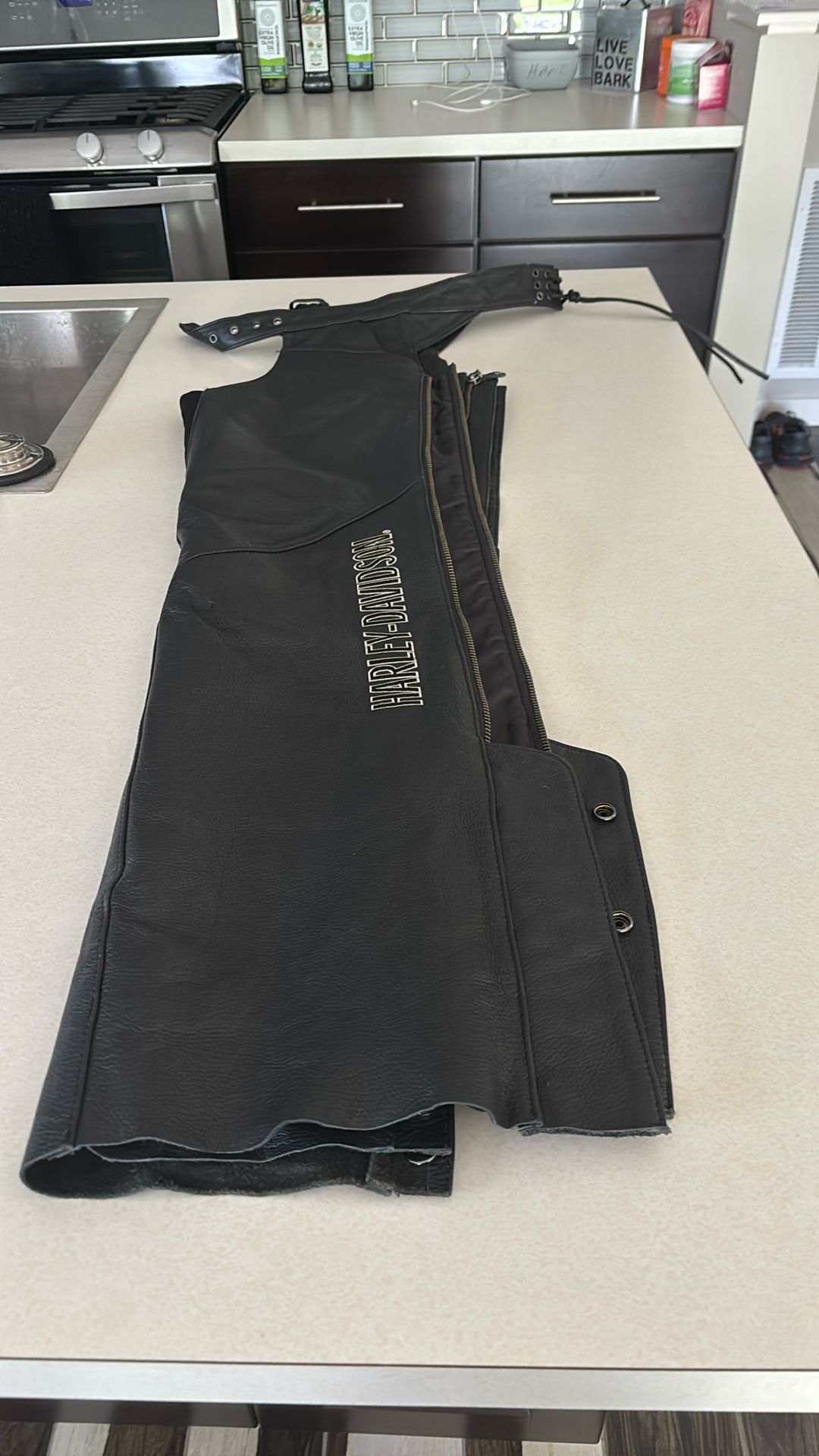 Leather Riding Chaps