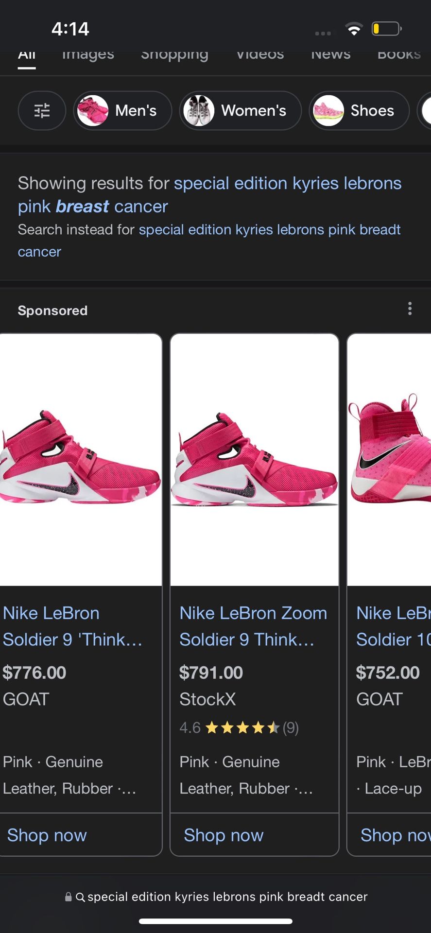 Nike LeBron Soldier 9 Think Pink Exclusive Limited Edition Customs 