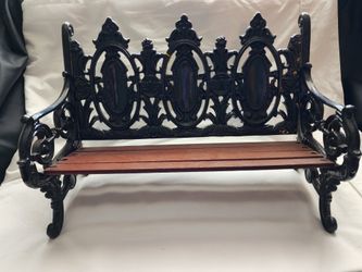 Bears From The Past Wrought-iron Park Bench