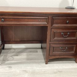 Used cherry wood 2024 desk for sale