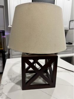 Wooden lamp