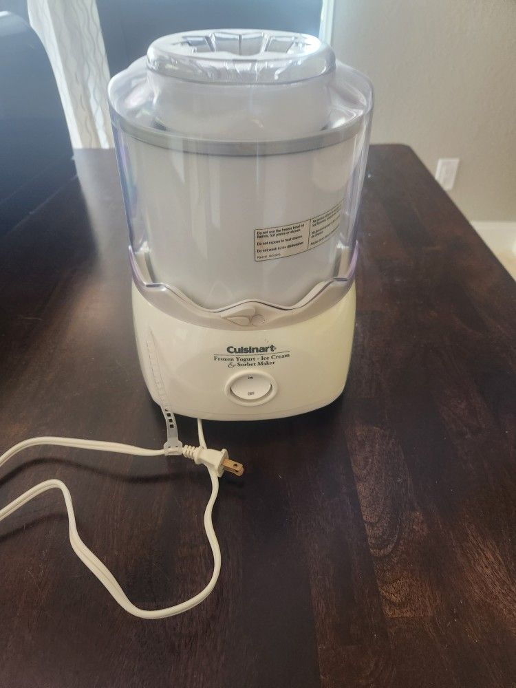 Cuisinart Ice Cream Maker
