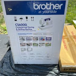 Brother, computerized, sewing and quilting machine model