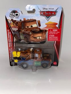 Pixar Cars Mater with 95 sign
