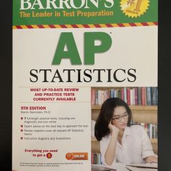 AP Statistics Barron’s Review Book