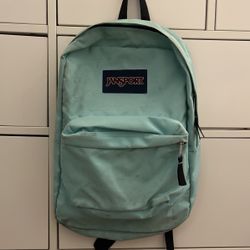 Turquoise Jansport Backpack