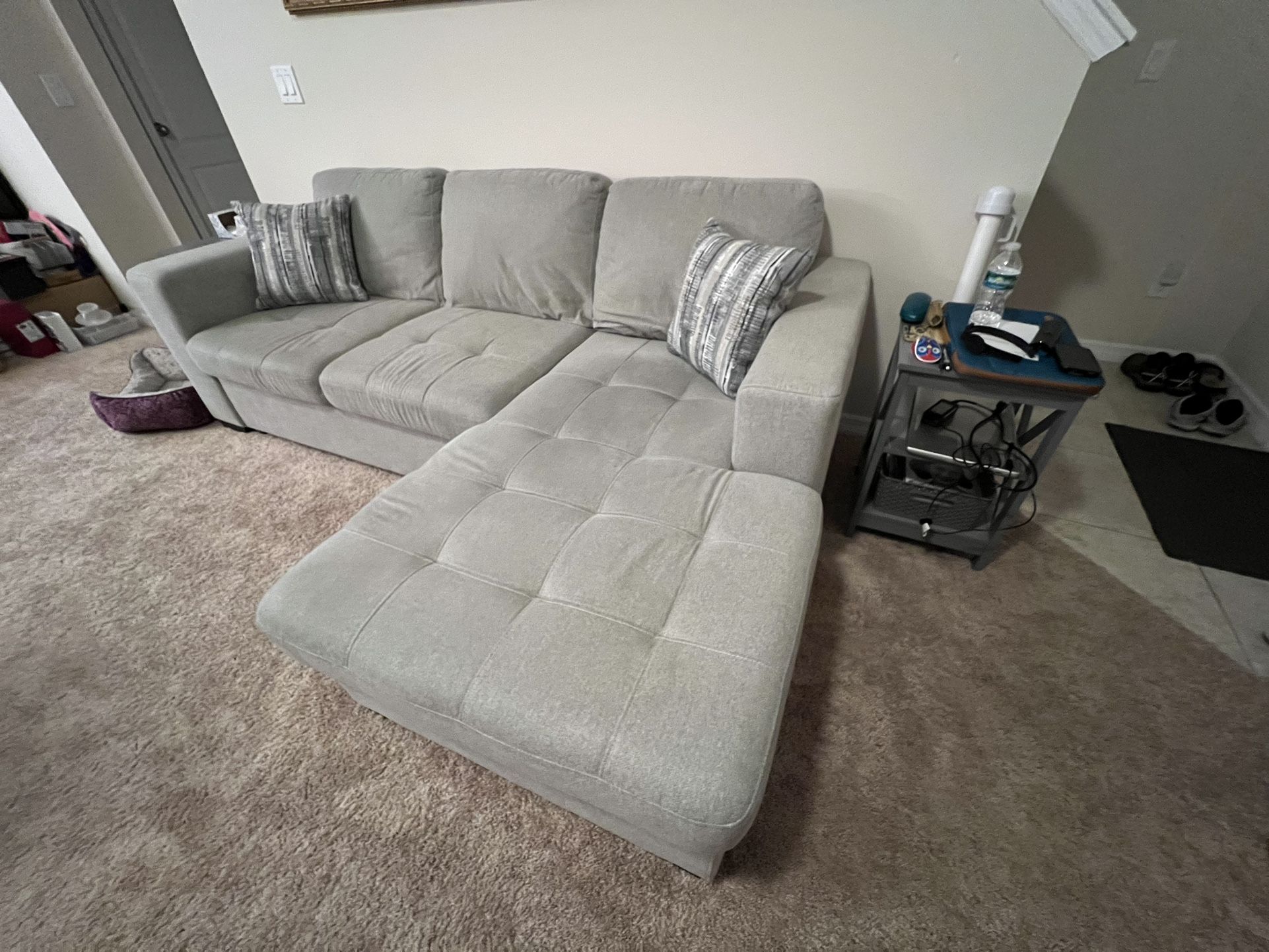 Angelino Heights Sleeper 2 Piece Sectional with Chaise