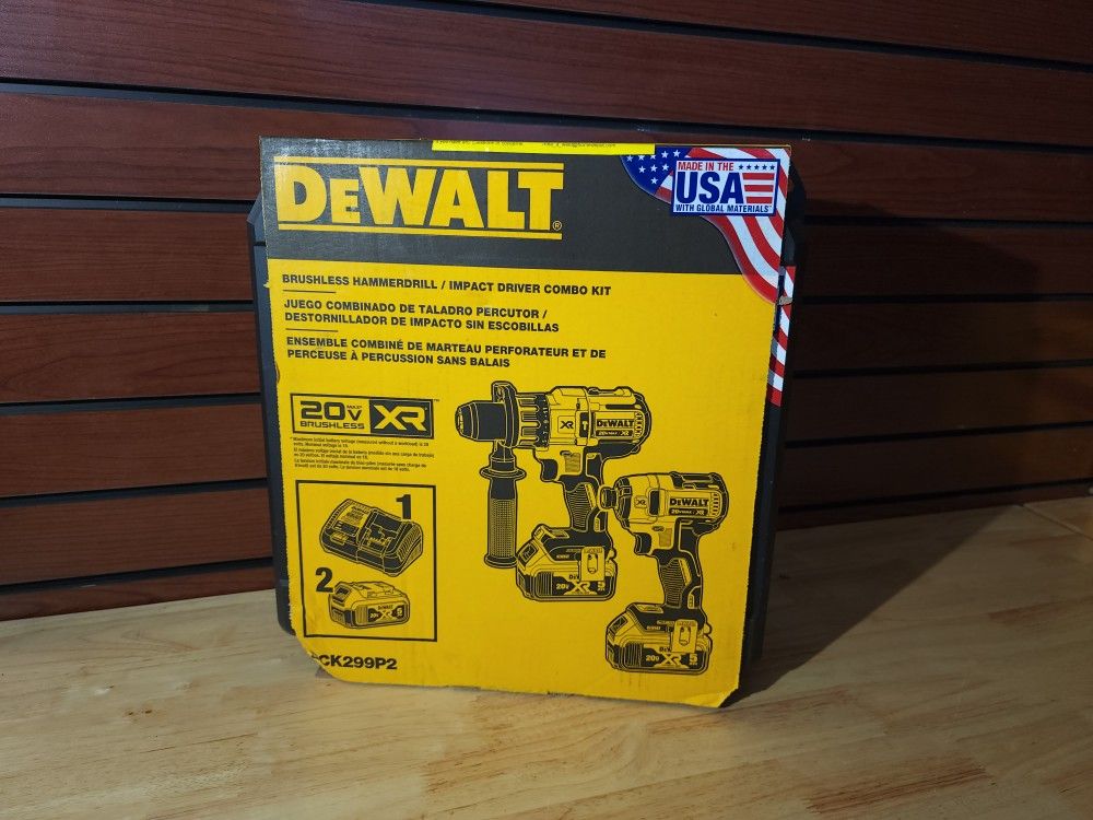 Dewalt XR Hammer Drill And XR Impact