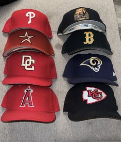 Vintage New Era 7 1/2 Fitted Hats