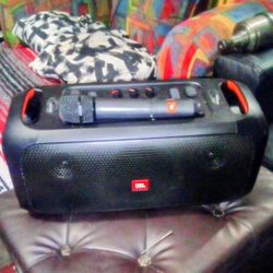 JBL  PART BOX ON THE GO Bluetooth And I portable microphone