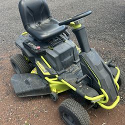 New LiFePO4 Ryobi RM480e  Riding Mower