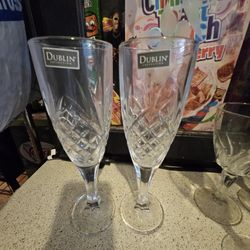 Dublin Collection Crystal Champagne Flutes